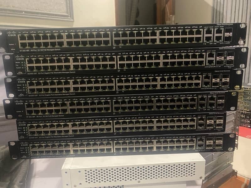 Cisco SG350-28MP 28-port Gigabit POE Managed Switch 0