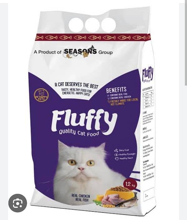 FLUFFY CAT FOOD 0