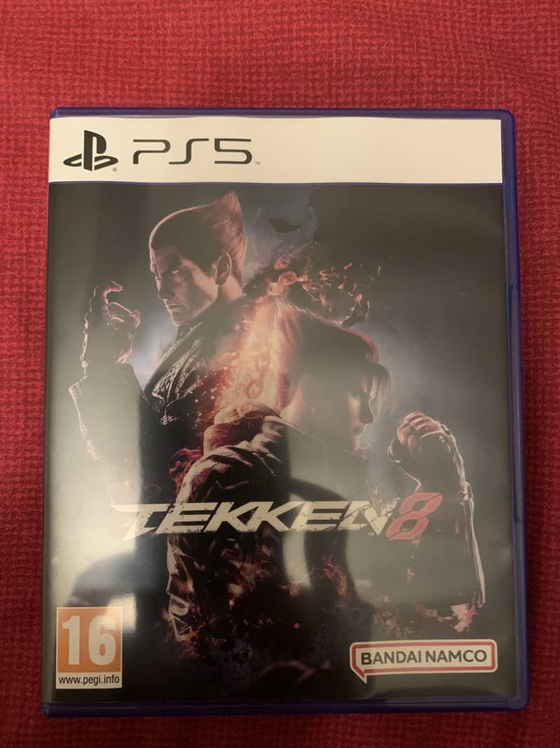 Tekken 8 ps5 disc almost brand new 0