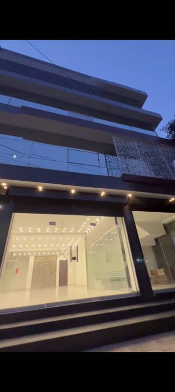 7 Marla 4 Storey Plaza On Main Gurumangat Road Gulberg 1