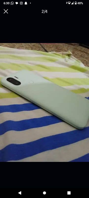 Redmi a2+ 3 64 PTA approve with box no fault new condition 2