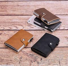 Mens Multicolor PU Leather Bi_Fold Wallet_ 1 PC  pocket Friendly &