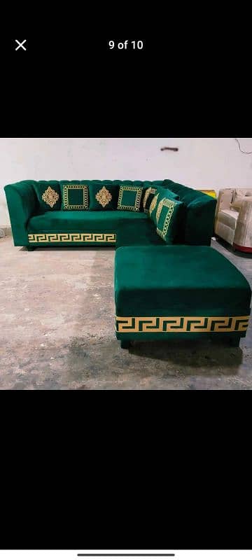 brand new elegant design L shape corner sofa 6