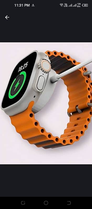 7 in 1 Ultra smart watch with metal strap 4