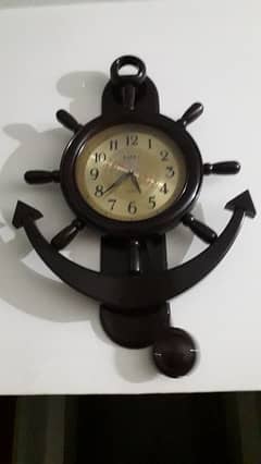 Ship Handle wall clock