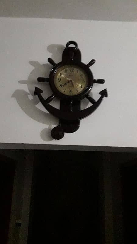 Ship Handle wall clock 1