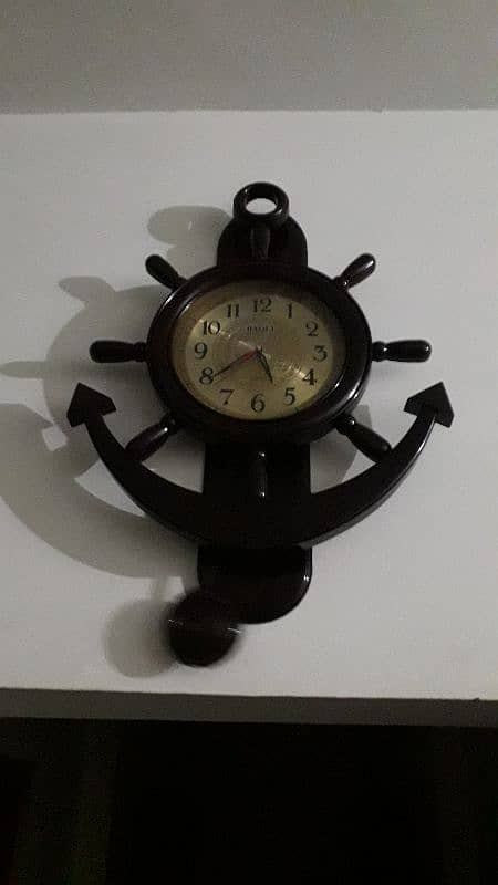 Ship Handle wall clock 2