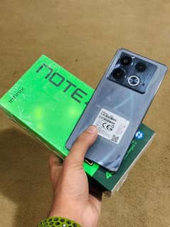 infinix note 40 8+8 256gb complete saman