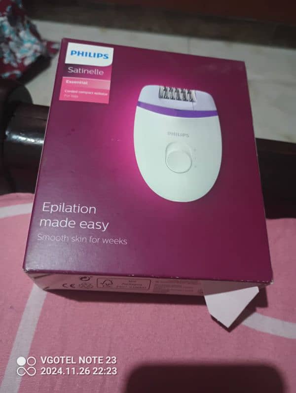 Philips Hair Remover machine 0