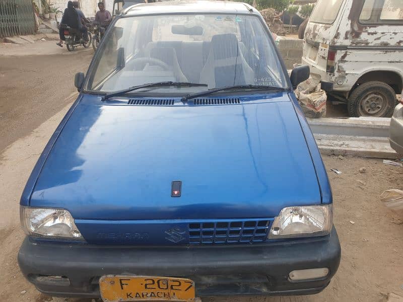 Suzuki Mehran VX 1989 5