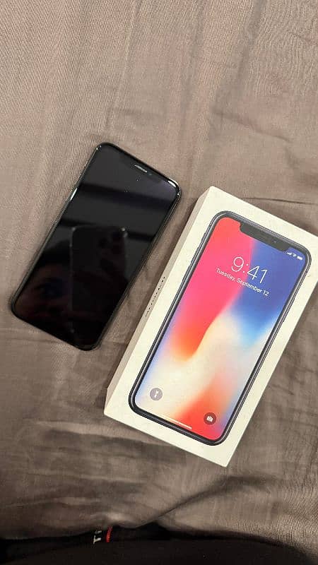 iPhone x Pta approved 256gb 0