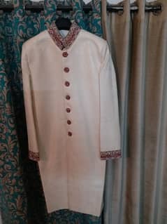 Dhula Sherwani + khussa , wedding groom ,