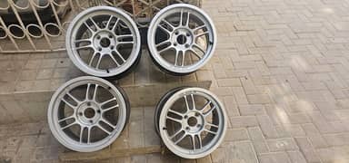 enkei rpf1 4 nut 15 inch civic ek eg vitz