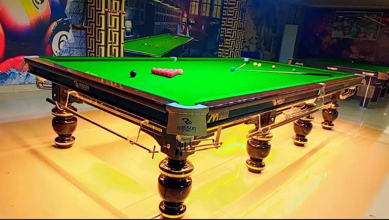 All Snooker Table Available Star/Wiraka/Shender/American/Rasson/Cues 7