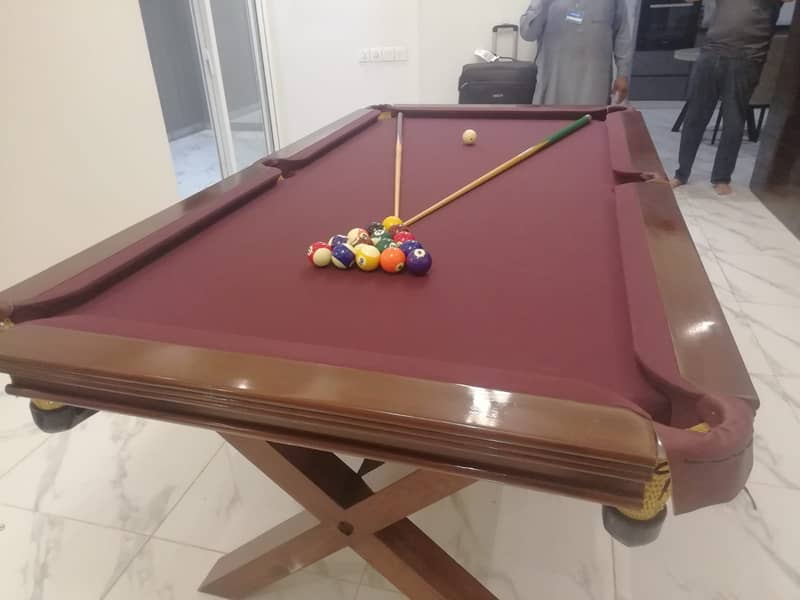 All Snooker Table Available Star/Wiraka/Shender/American/Rasson/Cues 12