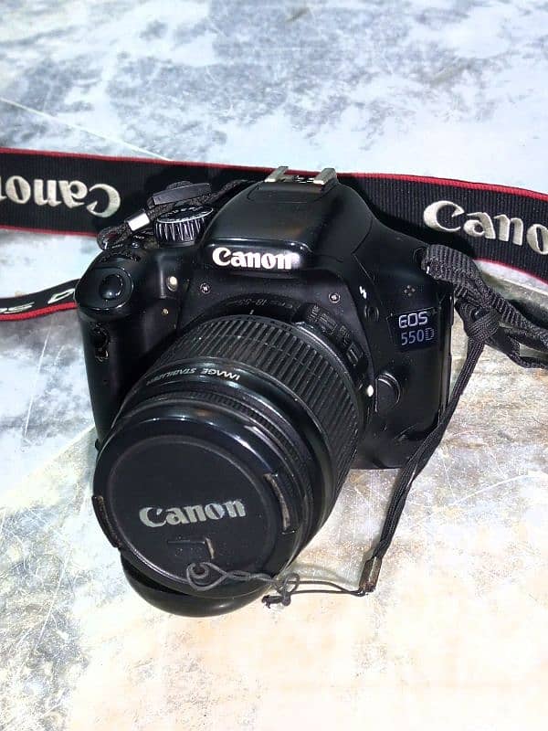 DSLR Camera For Sale Cannon 550-D  With complete kit 1