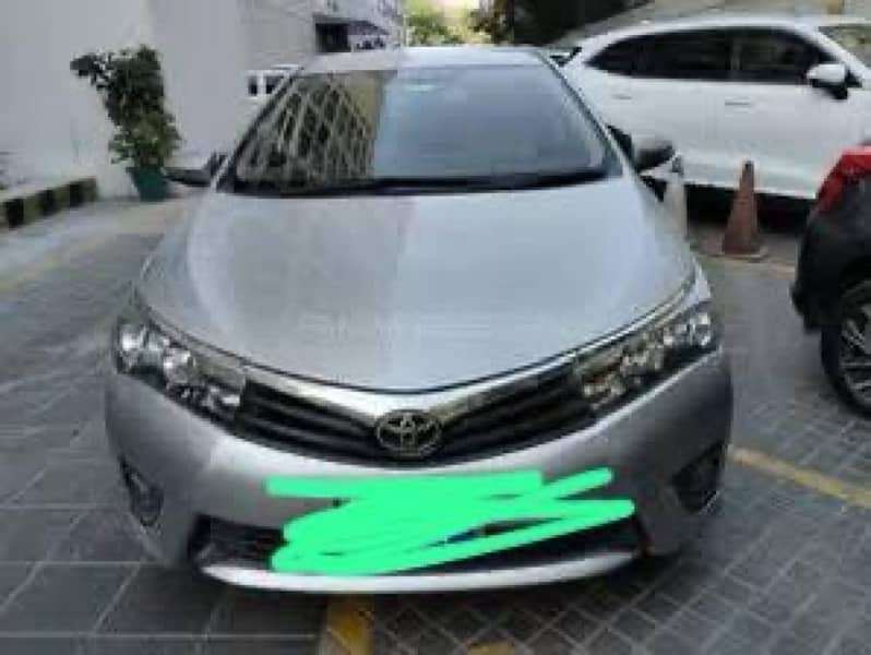 Toyota Corolla GLI 2014 new shape 0