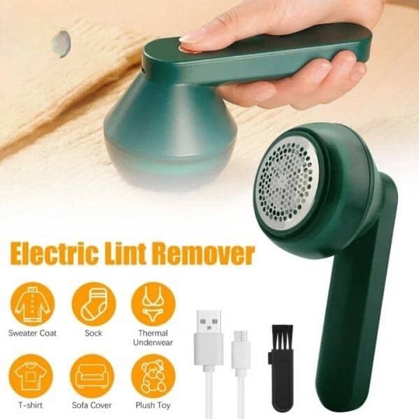 portable lint remover Green Abs fabric shaver 3