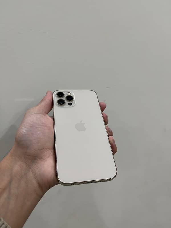 Iphone 12 Pro 128 GB PTA Approved Gold Colour 0