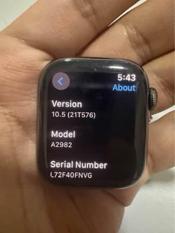 Apple watch series 9 41mm (Stainless Steel) 5