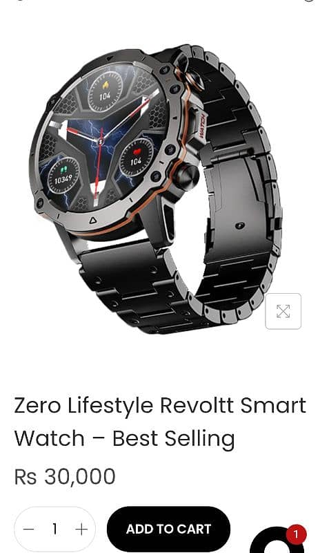 Zero smart watch 5