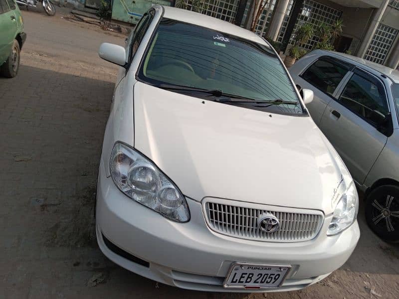 Toyota Corolla XLI 2007 cell no 03457561277 0