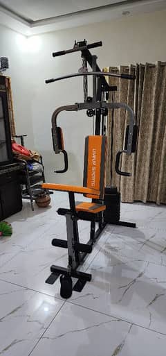 Home multi station gym machine