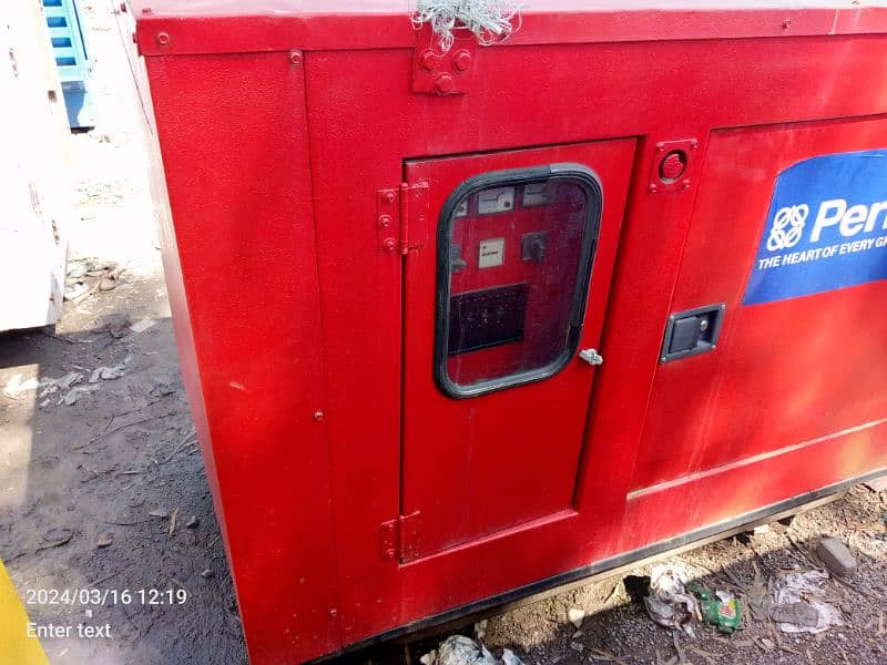 30 KVA U. K manufactured sound Proof diesel generator urgent sale 2