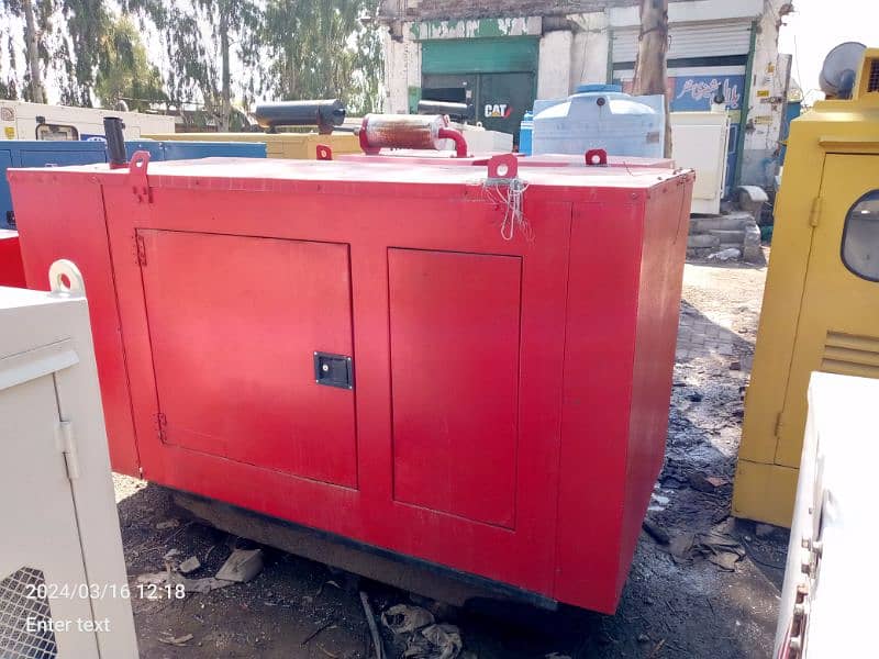 30 KVA U. K manufactured sound Proof diesel generator urgent sale 5