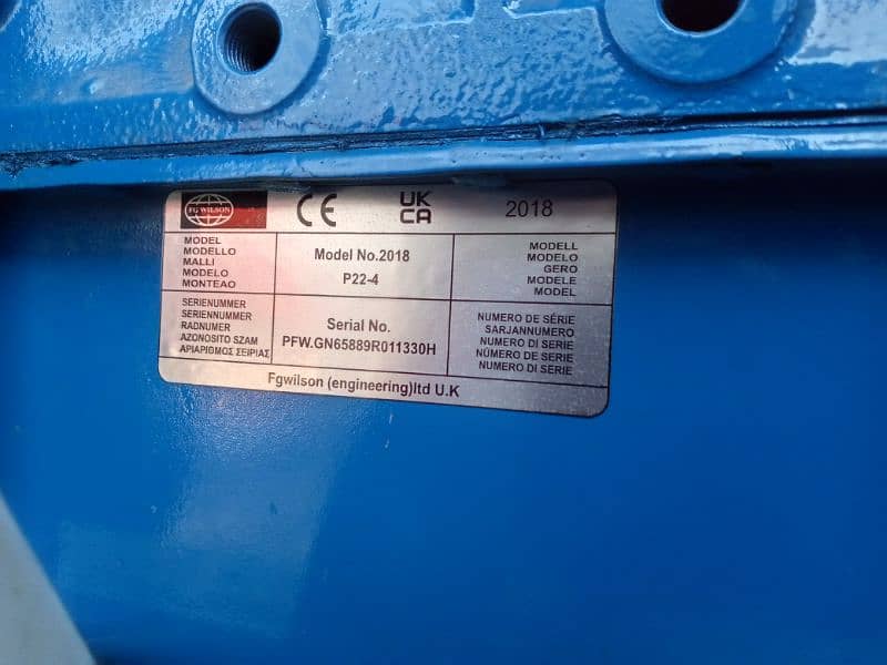 20 KVA Perkins FG Wilson U. K manufactured urgent sale 3