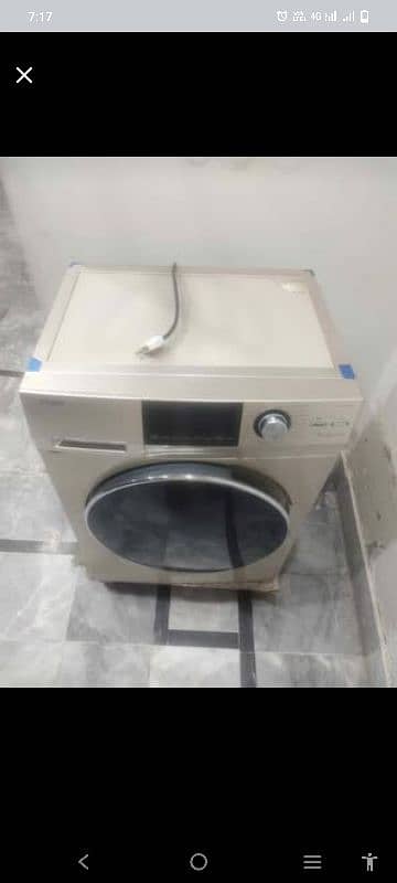 Haier full automatic front door Washing machine 10 kg Mint condition 1