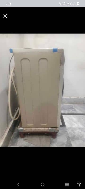 Haier full automatic front door Washing machine 10 kg Mint condition 4