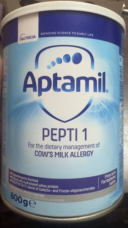 Aptamil pepti 1 - cow’s milk allergy 3