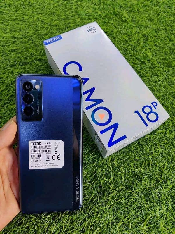 tecno camon 18p 8 RAM 128gb memory 0