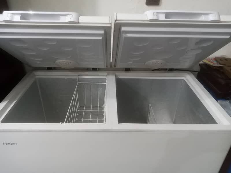 Haier two door deep freezer 2