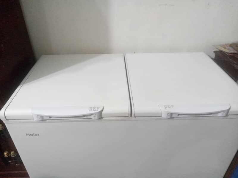 Haier two door deep freezer 3