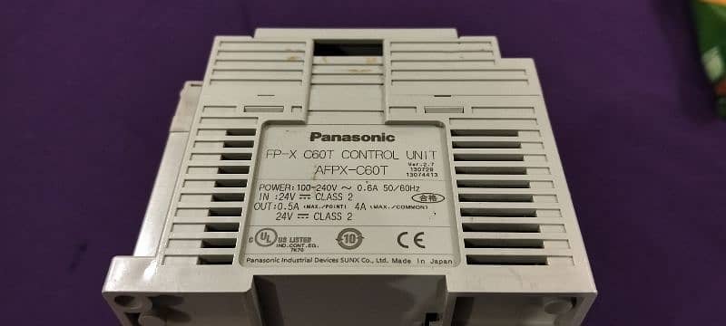 Panasonic PLC FP-X C60T 1