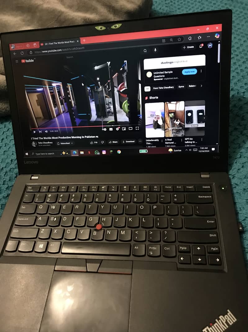 Lenovo | Thinkpad T470 | 512 GB SSD | 8GB RAM | Core i5 | 7th Gen 1