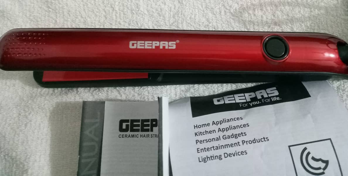 Geepas hair straightener for sale 1