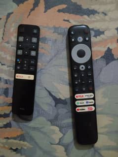 TCL Tv remote with voice