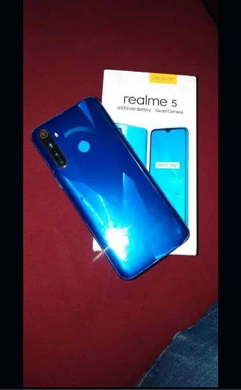 Realme 5 4gb 128gb with box 0