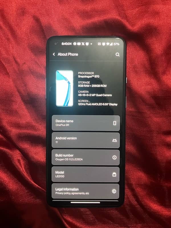 OnePlus9R - 8/256 GB - PTA Official 4