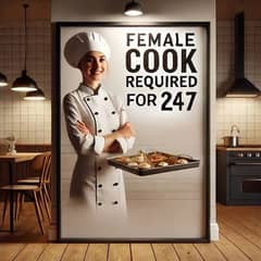 Looking for a female cook/chef for family home, Full Time Job