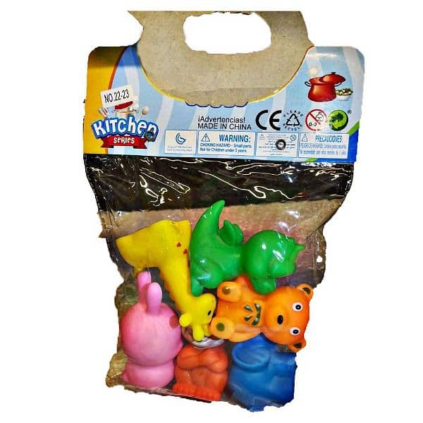 kids toy animal rubber 1