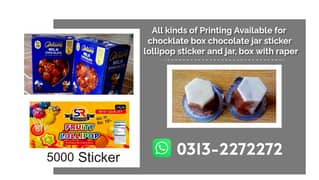 All kinds of Printing /chocklate box/chocolate jar sticker/cartone box