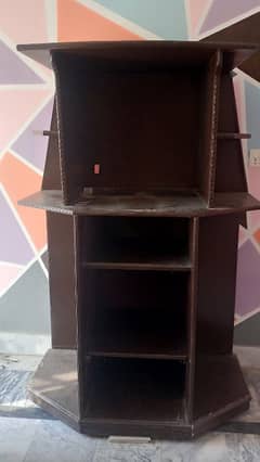 books tv clothes rack