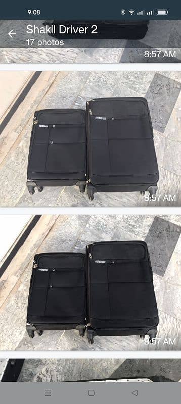 Two piece's of American tourist original brand luggage bags 2