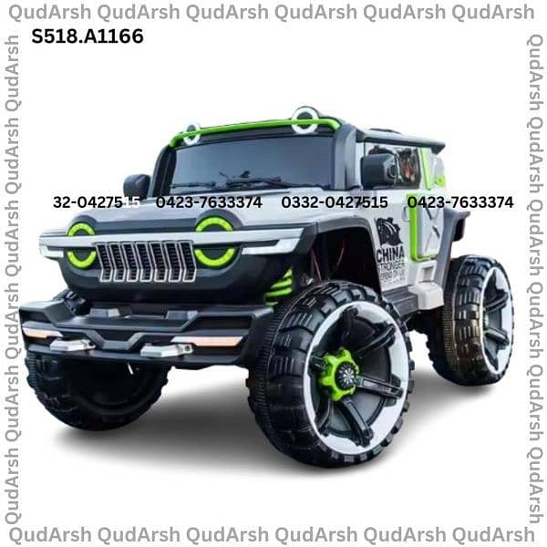 Baby rechargeable jeep QA 8