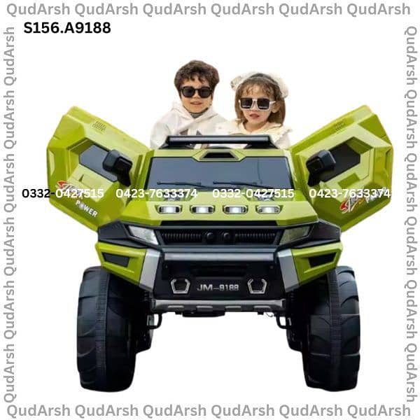 Baby rechargeable jeep QA 15