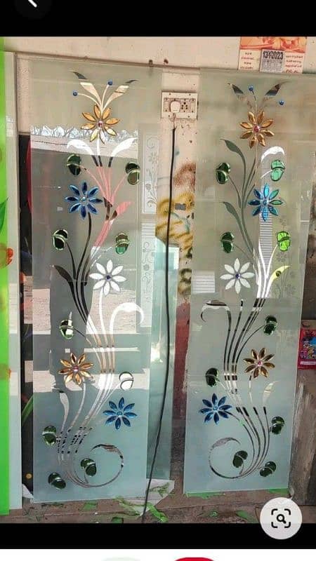 Glass paper flower style & 3d glass paper  WhatsApp contct 03009874271 7